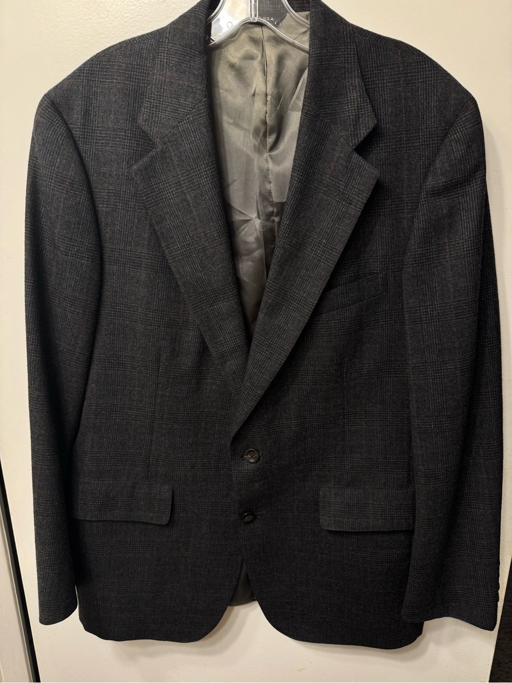 Vintage Ralph Lauren Plaid Wool Sport Coat